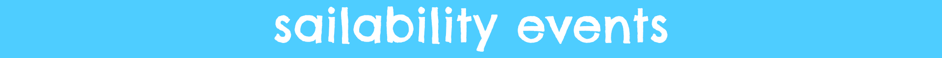 Sailability Events